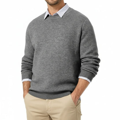 Regular Fit Mens Casual Sweater - Olytrend