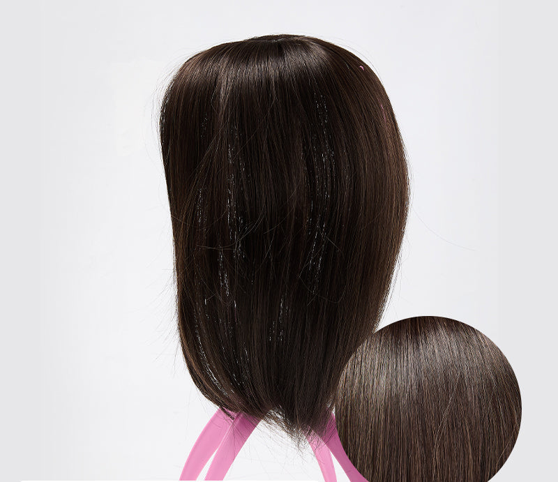Clip-in Hair Piece with Bangs – Livia-05#-Nora Luxe