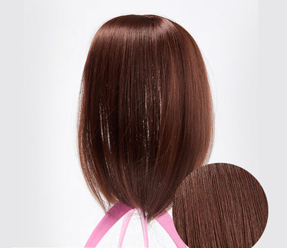 Clip-in Hair Piece with Bangs – Livia-10#-Nora Luxe