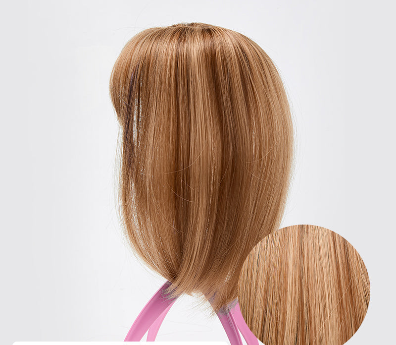 Clip-in Hair Piece with Bangs – Livia-13#-Nora Luxe