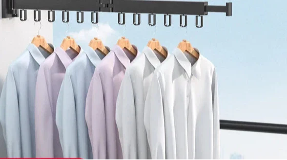 Clothes Drying Rack – Dryvo-2-fold rod black-The Livary
