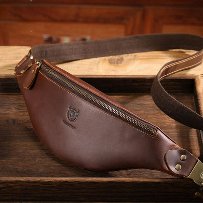 Slim Mens Waist Bag - Classic & Practical Style - Nocini