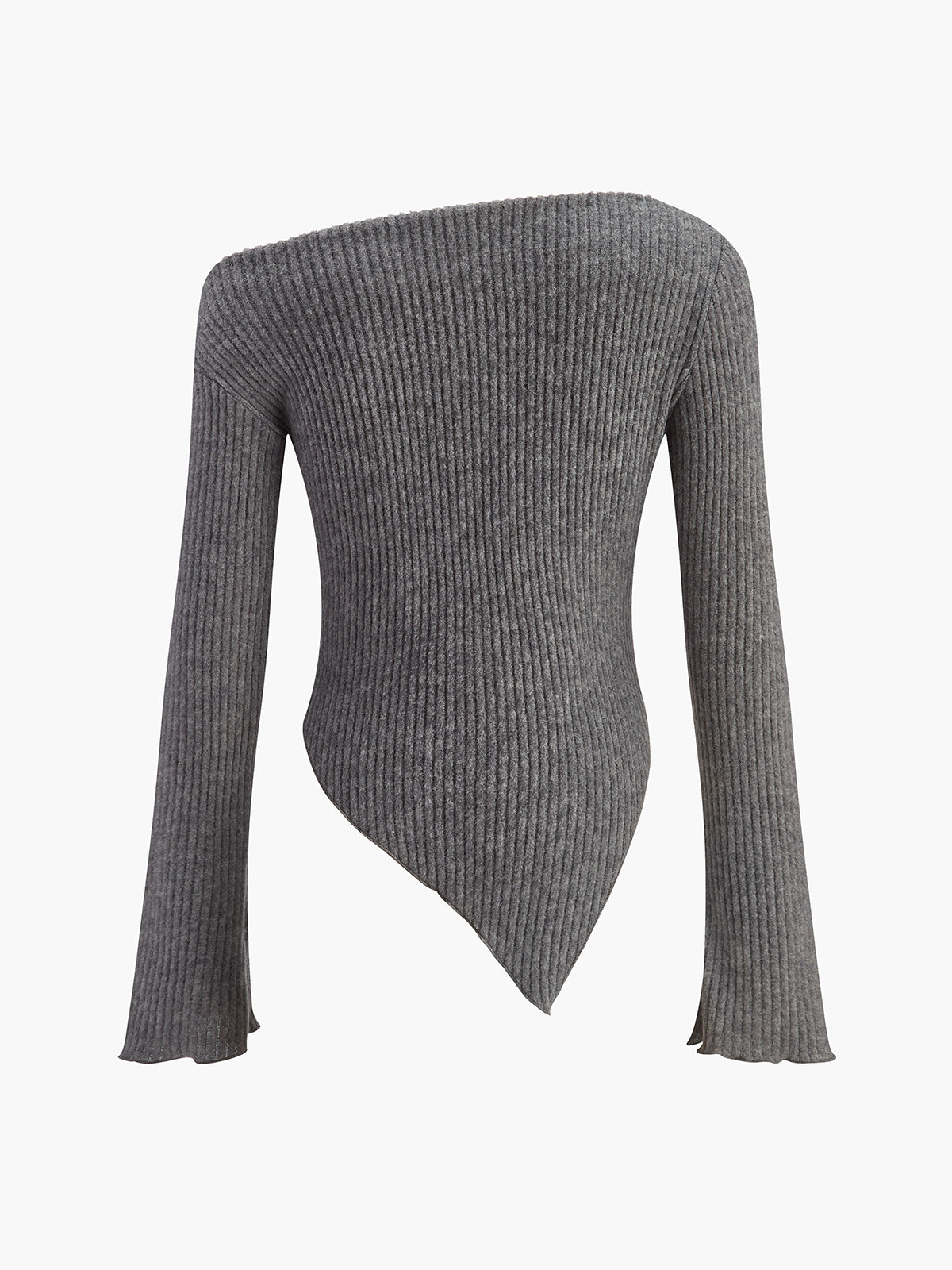 Chic Off Shoulder Fitted Sweater Top