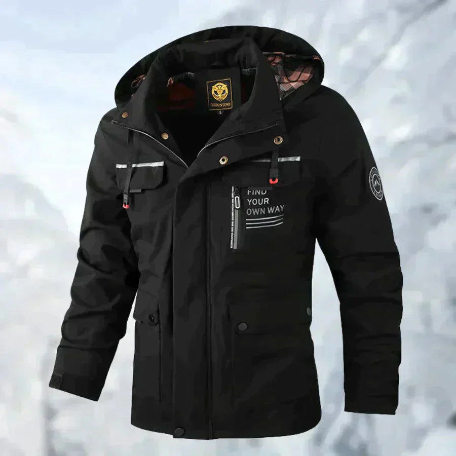 Slim Fit Casual Men's Jacket Daily Wear Comfort - Olytrend