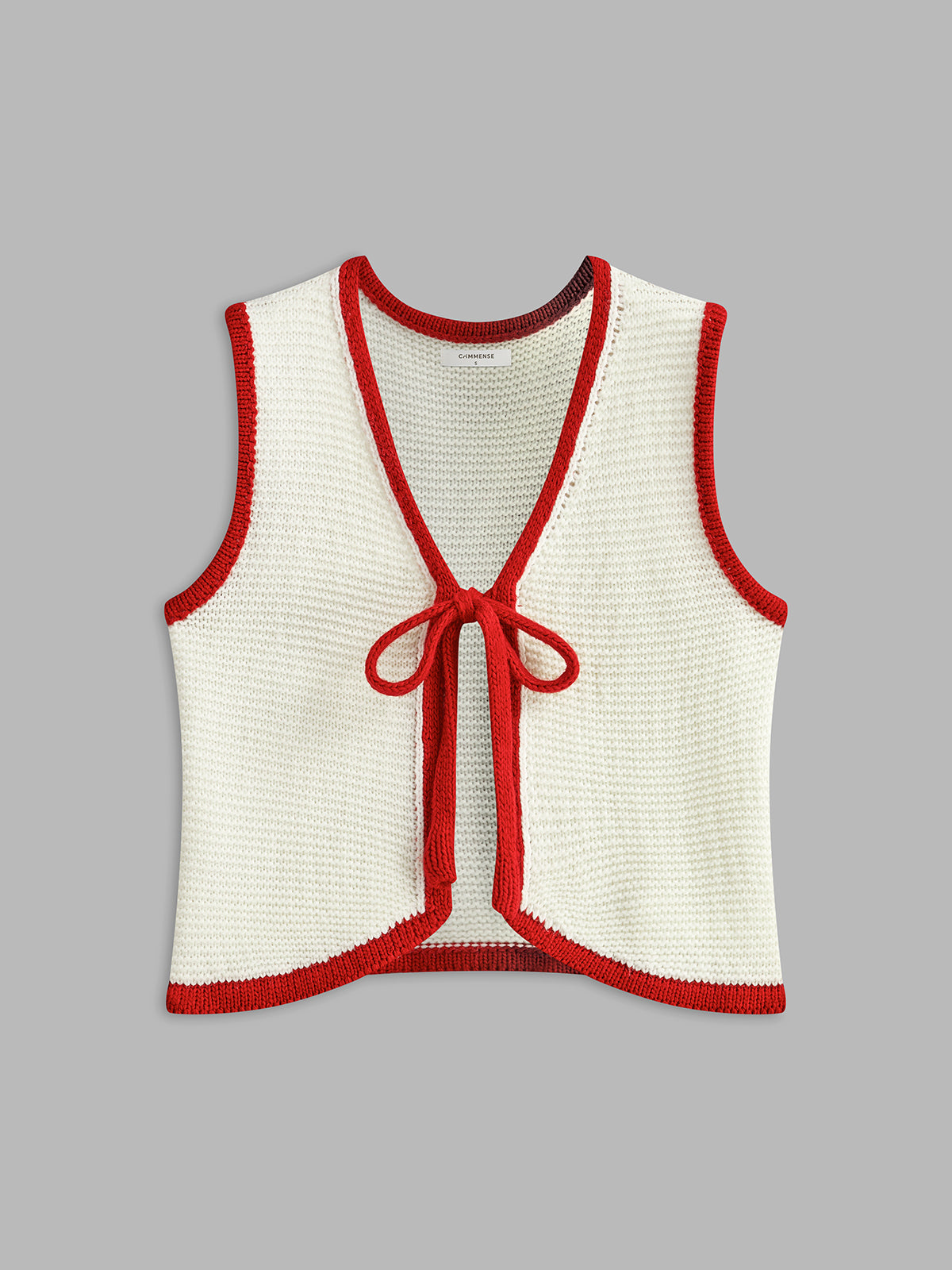 Multicolor Knit Sweater Vest - Pexav