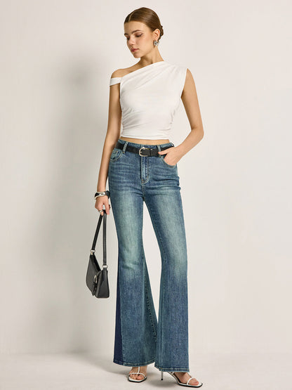 High Waist Flared Fashion Jeans