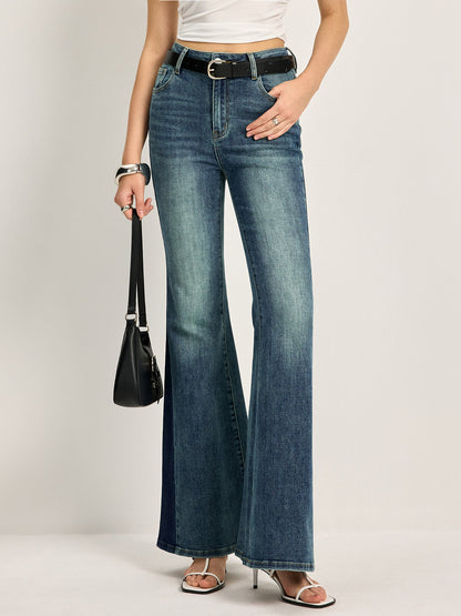 High Waist Flared Fashion Jeans