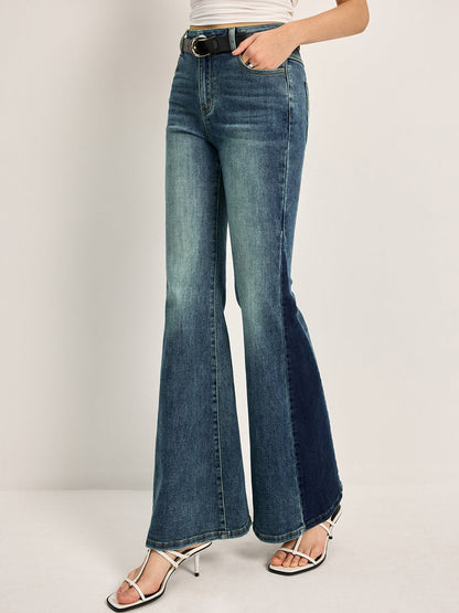 High Waist Flared Fashion Jeans