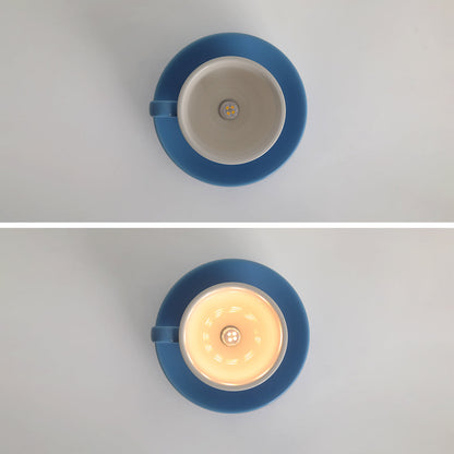 Coloured Ceramic Chandelier in Morandi Style - Viora-Yellow-The Livary