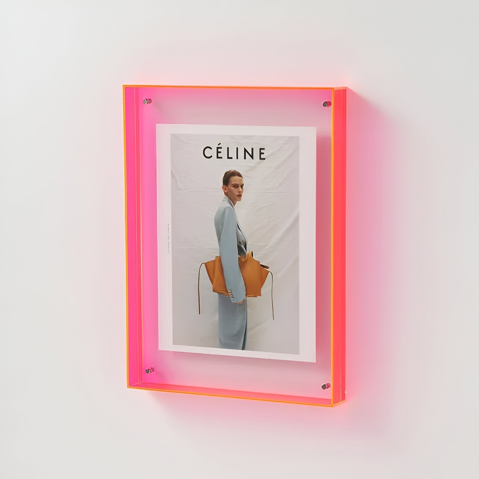 Modern Acrylic Picture Frame With Transparent Design