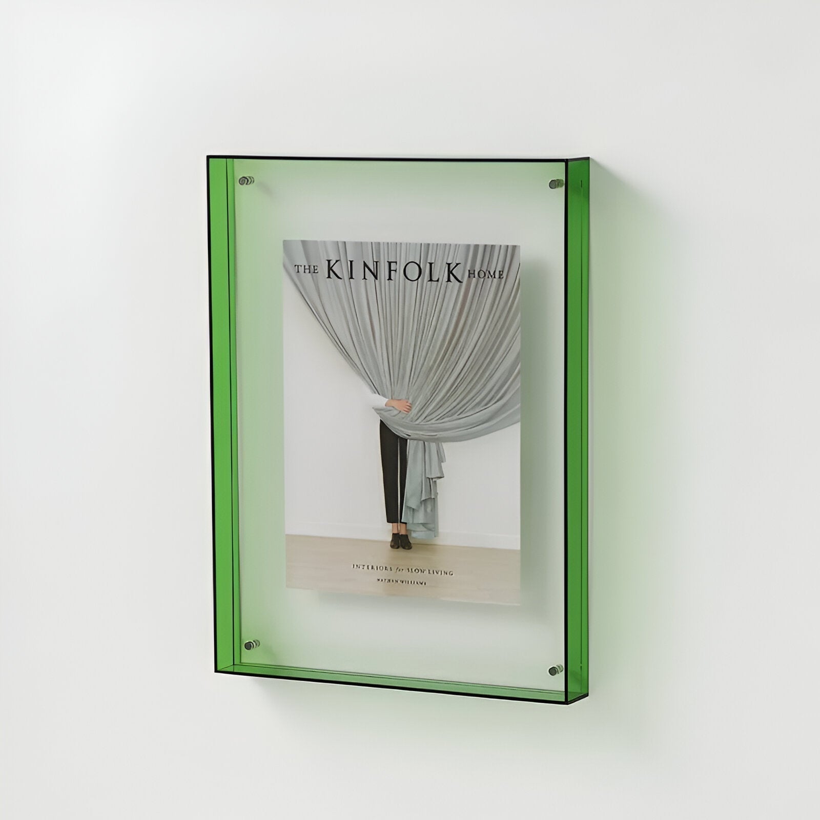 Modern Acrylic Picture Frame With Transparent Design