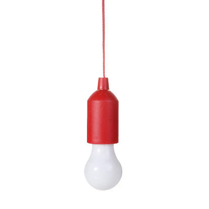 Colourful Portable Pendant Lamp - ChromaGlow-Red (Warm)-Nora Luxe