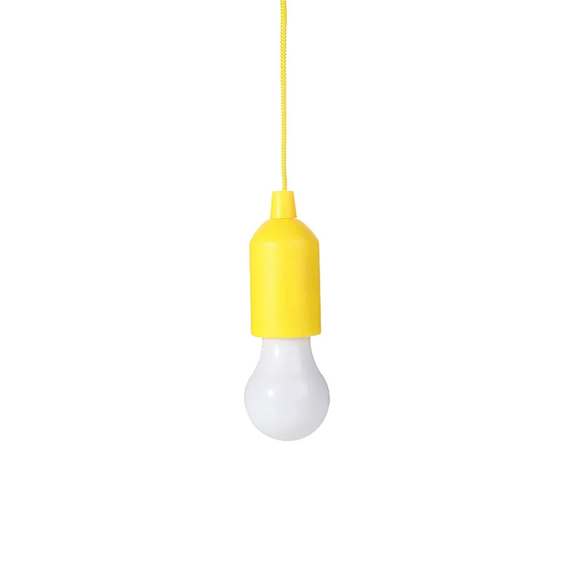 Colourful Portable Pendant Lamp - ChromaGlow-Yellow (White Light)-Nora Luxe