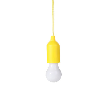Colourful Portable Pendant Lamp - ChromaGlow-Yellow (White Light)-Nora Luxe