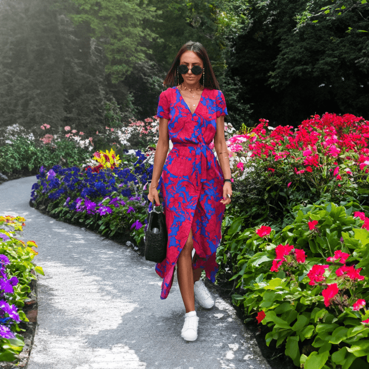 Vibrant Holiday Sundress Luna - Pexav