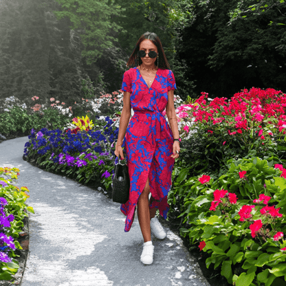 Vibrant Holiday Sundress Luna - Pexav