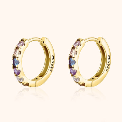 Vibrant Crystal Drop Earrings - Pexav
