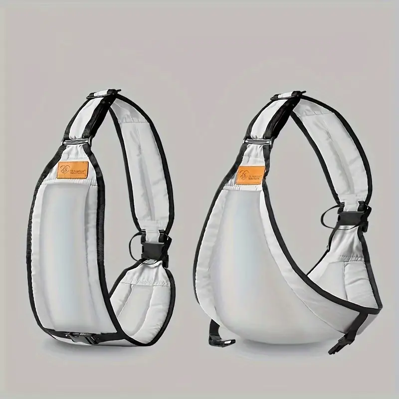 Comfortable Adjustable Baby Carrier - CuddleNest-Gray-Nora Luxe