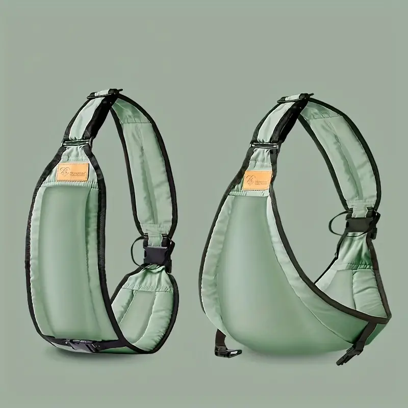 Comfortable Adjustable Baby Carrier - CuddleNest-Green-Nora Luxe