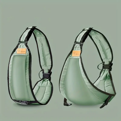 Comfortable Adjustable Baby Carrier - CuddleNest-Green-Nora Luxe
