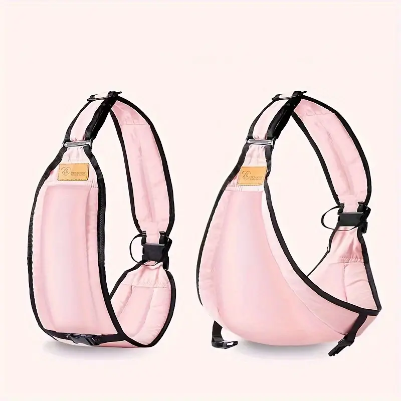 Comfortable Adjustable Baby Carrier - CuddleNest-Pink-Nora Luxe
