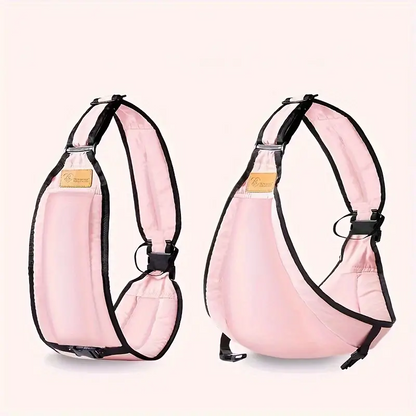 Comfortable Adjustable Baby Carrier - CuddleNest-Pink-Nora Luxe