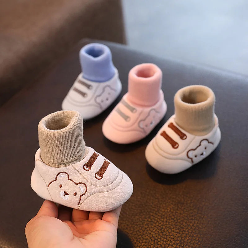 Soft Grip Toddler Socks Shoes - Pexav