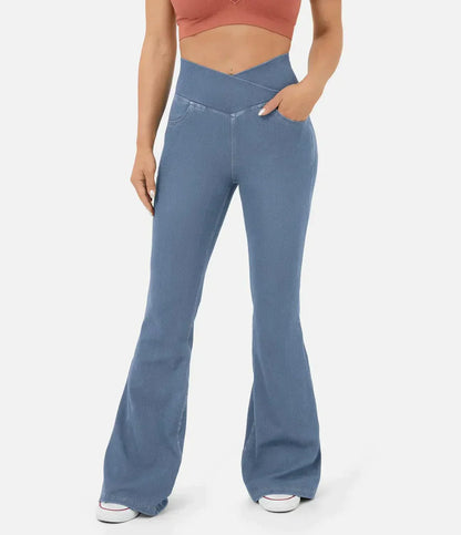 Flattering Fit High Waisted Women's Jeans - Pexav