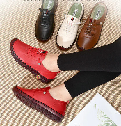 Comfortable Flat Women's Loafer – Ella-Black-4.5-The Livary