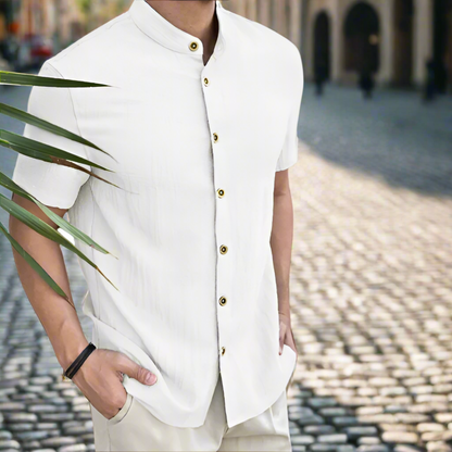 Relaxed Fit Cotton Men's Shirt – Sandro - Pexav
