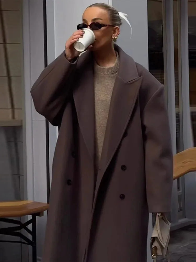 Warm Fitted Women's Winter Coat - Pexav