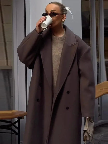 Warm Fitted Women's Winter Coat - Pexav