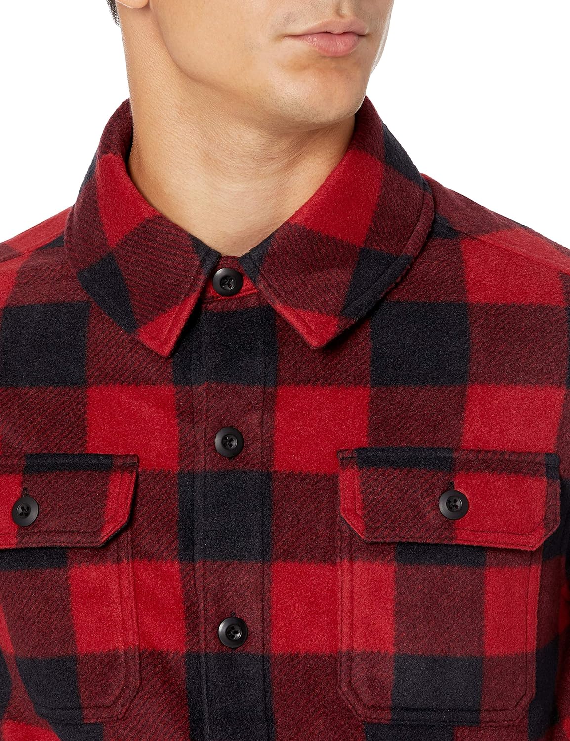 Comfortable Men's Fleece Shirt - Max-Black-S-Nora Luxe