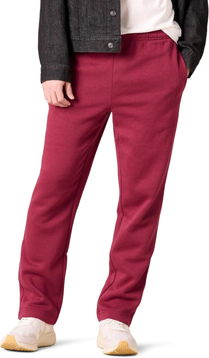 Comfortable Men's Fleece Sweatpants - Luca-Black-S-Nora Luxe