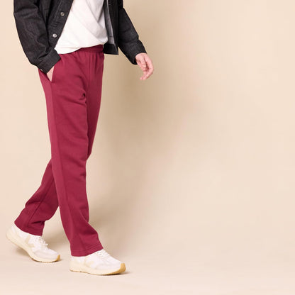 Comfortable Men's Fleece Sweatpants - Luca-Black-S-Nora Luxe