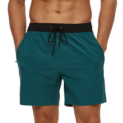 Comfortable Men's Swimming Shorts – Jace-Blue-green-S-The Livary