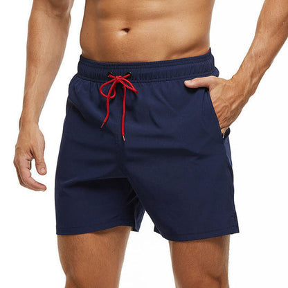 Comfortable Men's Swimming Shorts – Jace-Dark blue-S-The Livary