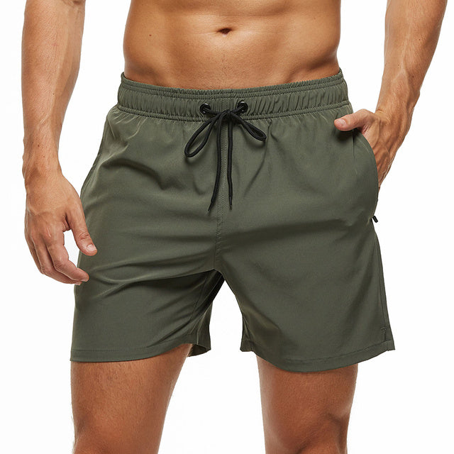 Relaxed Fit Mens Swim Trunks - Pexav