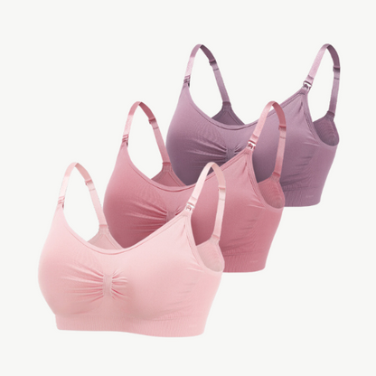 Supportive Maternity Bras 3 Pack - Pexav