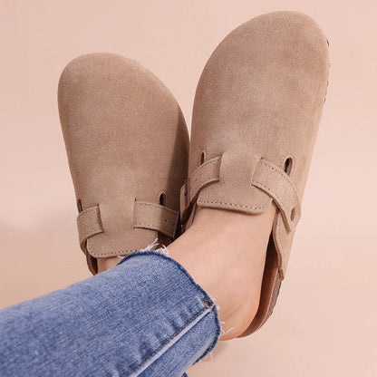 Comfortable Orthopaedic Slippers | Support and Style for All Day-5-Cream-Nora Luxe