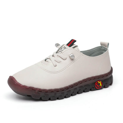 Comfortable Orthopaedic Women's Slip-ons - Elena-White-3.0-Nora Luxe