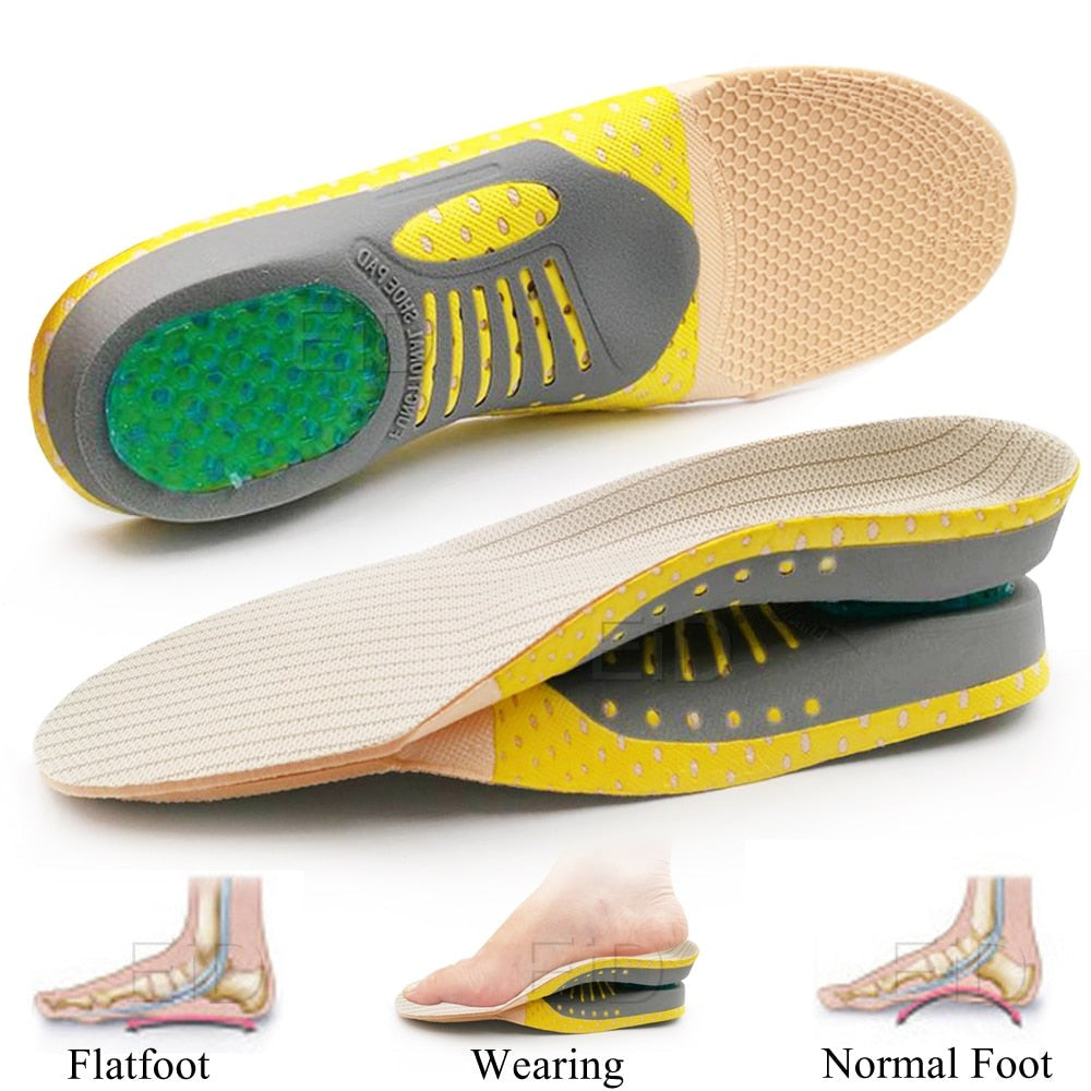 Comfortable Orthopedic Insoles for Flat Feet - FlexiArch-S-1 pair-Nora Luxe