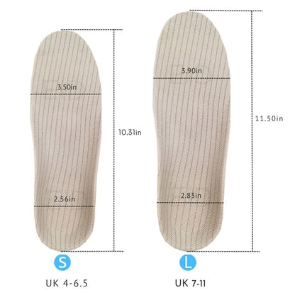 Comfortable Orthopedic Insoles for Flat Feet - FlexiArch-S-1 pair-Nora Luxe