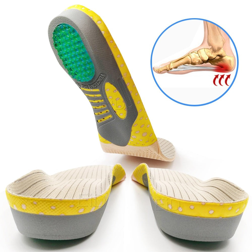 Supportive Arch Support Insoles for Flat Feet - Pexav