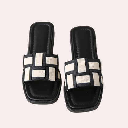 Comfortable Sandals for Women - Isla-White-3-Nora Luxe