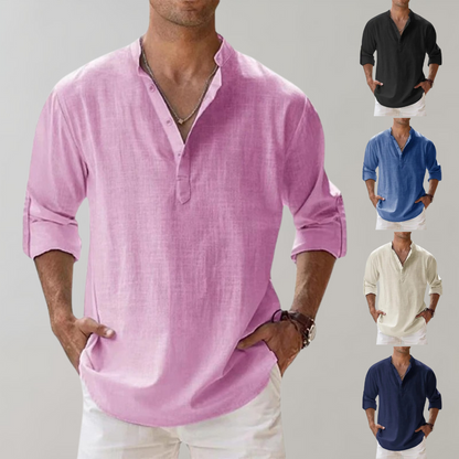 Relaxed Fit Mens Casual Shirt - Pexav