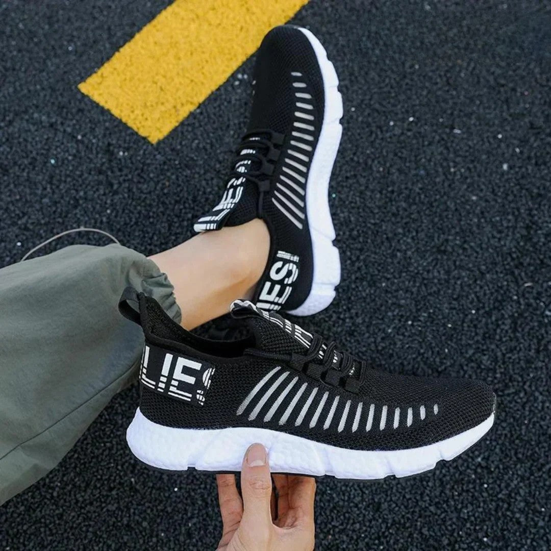 Comfortable Sneakers - VitalSteps-Black-5.5-Nora Luxe