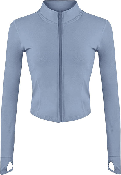 Comfortable Sports Jacket - FlexiMove-Blue-XS-Nora Luxe
