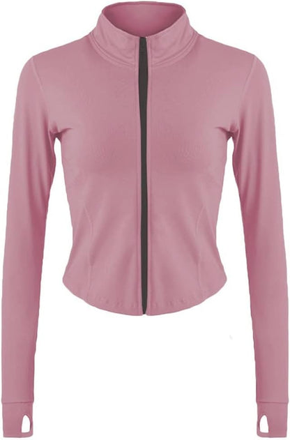 Comfortable Sports Jacket - FlexiMove-Red-XS-Nora Luxe