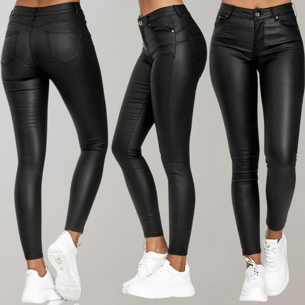 Comfortable Trousers for Women - Sienna-Black-S-Nora Luxe